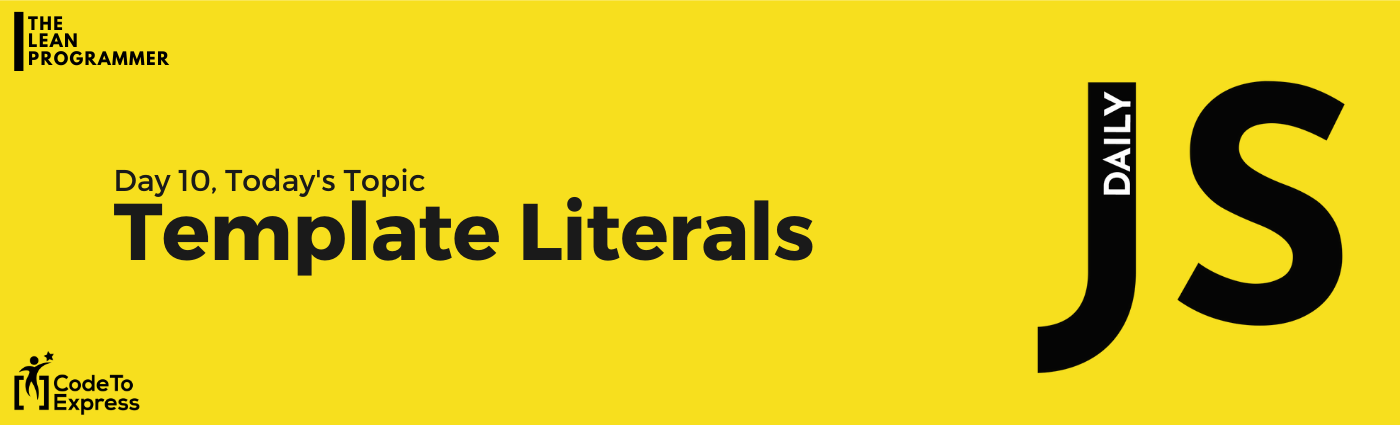 Template Literals