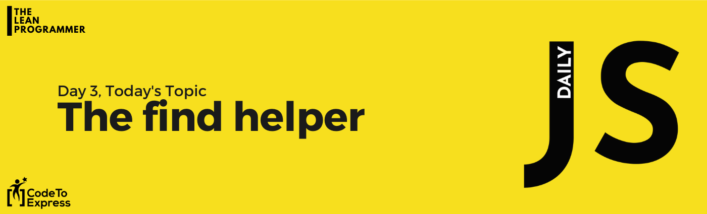 The find helper
